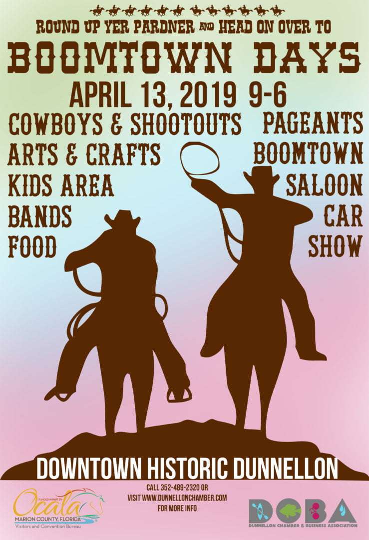 Boomtown Days April 13, 2019 DCBA