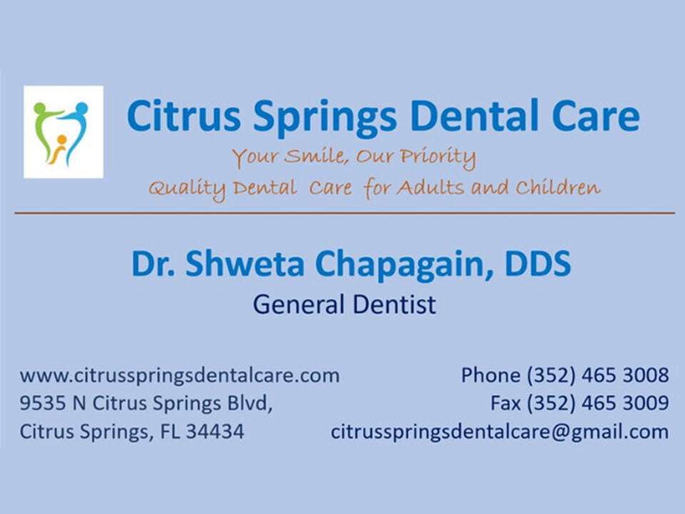 Citrus Springs Dental Care DCBA